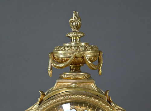 Orologio in bronzo, firmato G.Philippe Palais Royal - 1870