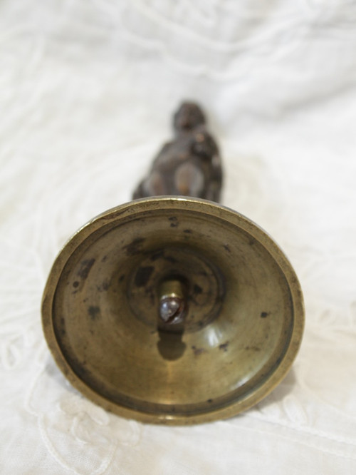 Bronze sculpture of an antique woman, late 19th century