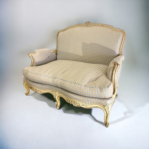 Louis XV style salon in lacquered wood from the 1900's