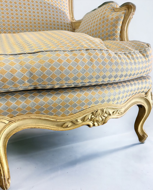 Louis XV style salon in lacquered wood from the 1900's