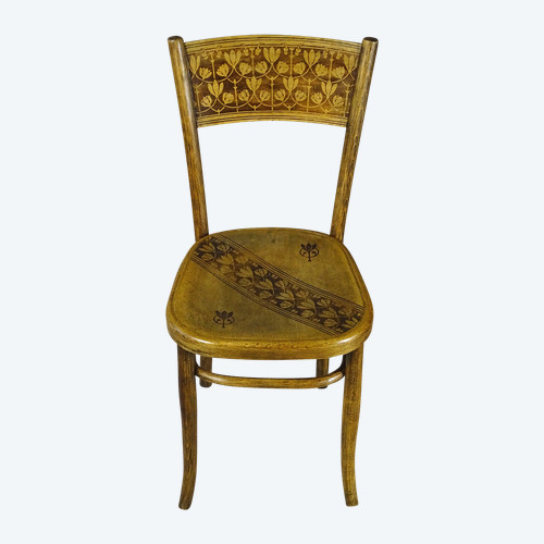 FISCHEL Bistrot Chair N°105 from 1906 Aart nouveau, no Thonet