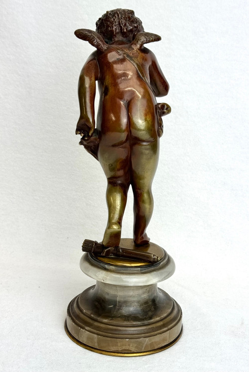 Bronze sculpture from the 19th century Cupid