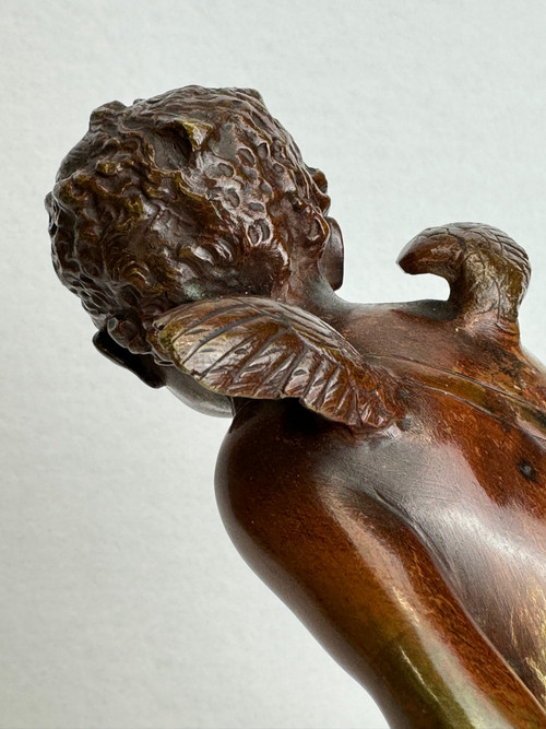 Bronze sculpture from the 19th century Cupid