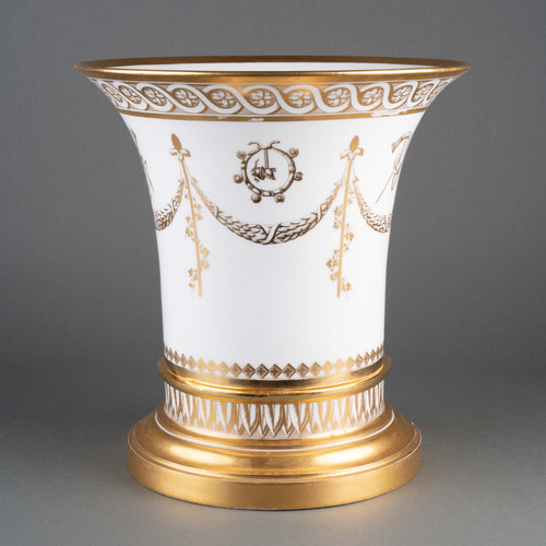 Sèvres Porcelain Planter, Empire Period 