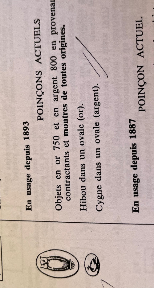 6 couteaux à dessert.