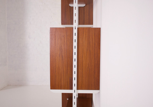 Modernist modular wall shelf