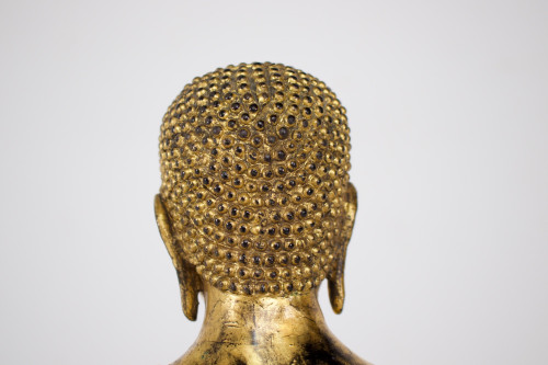 Adorant in gilt bronze, Rattanakosin.