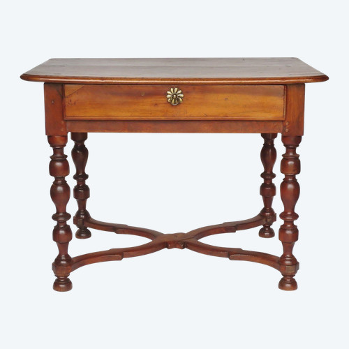 Louis XIV walnut table.