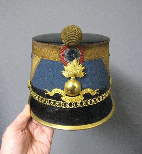 Shako d'Officier Instructeur De l'Ecole Spéciale Militaire De Saint Cyr.