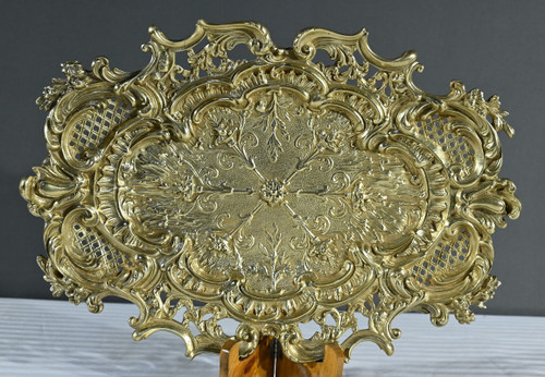 Bronze Center Table Tray, Rocaille style – Late 19th century