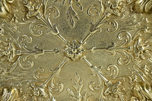 Bronze Center Table Tray, Rocaille style – Late 19th century