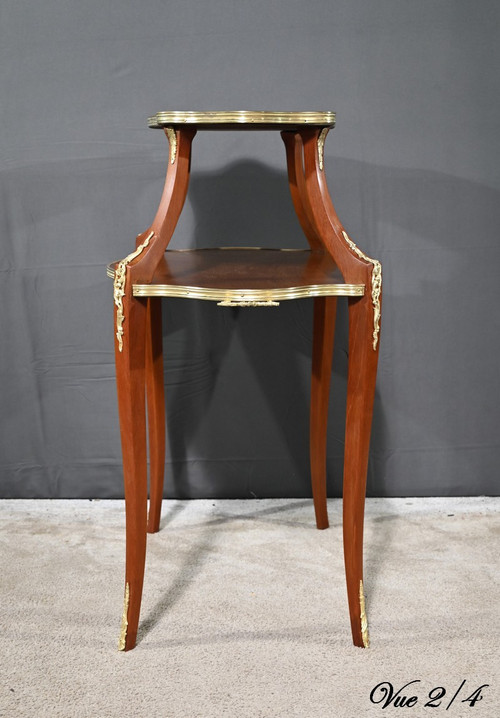 Mahogany Tea Table, Napoleon III style – Late 19th century