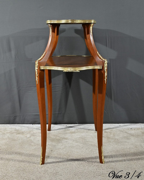 Mahogany Tea Table, Napoleon III style – Late 19th century