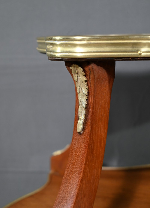 Mahogany Tea Table, Napoleon III style – Late 19th century