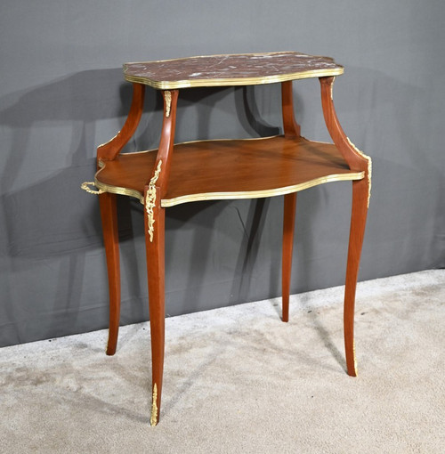 Mahogany Tea Table, Napoleon III style – Late 19th century