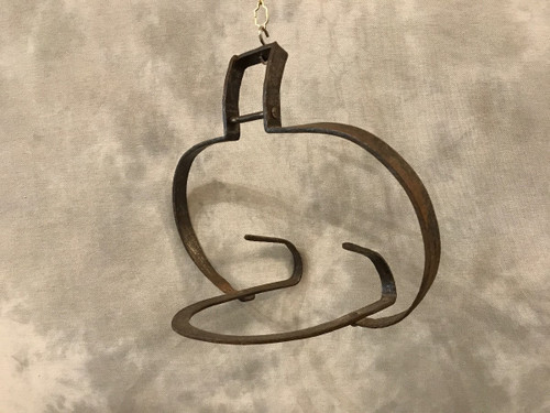 Support, wrought iron pot holder from the 19th century