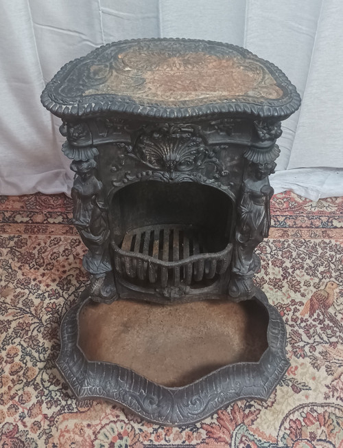 Napoleon III cast iron wood or coal stove