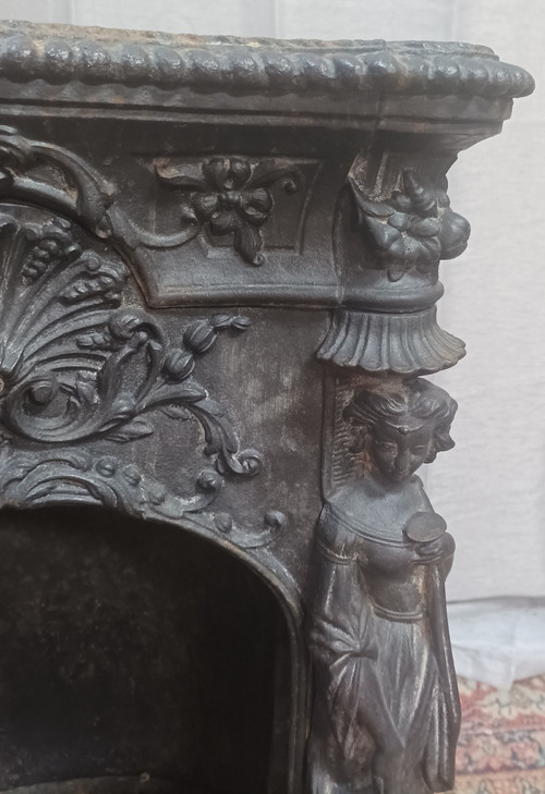 Napoleon III cast iron wood or coal stove