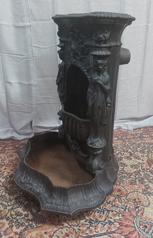 Napoleon III cast iron wood or coal stove