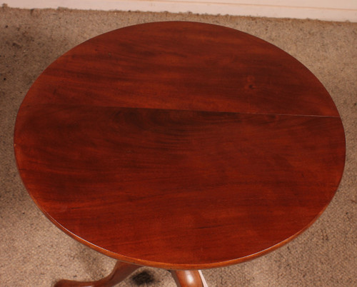 English Mahogany Tripod Table - 18th Century