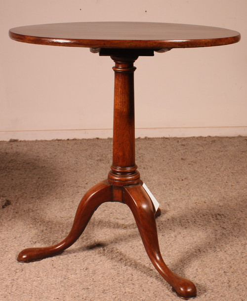 English Mahogany Tripod Table - 18th Century