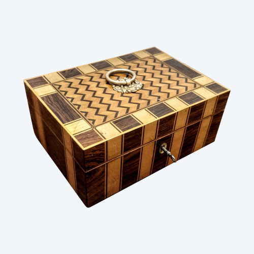 Coffret marqueté 