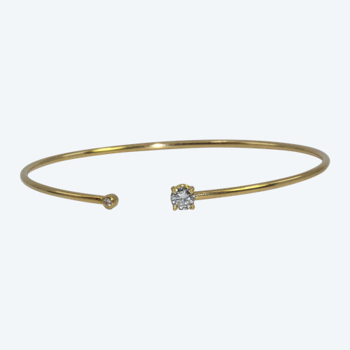 Bracelet Jonc Diamant Lepage