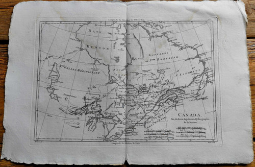 Canada Mappa - Rigobert Bonne