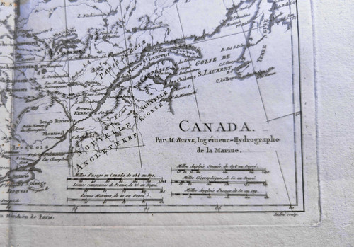 Canada Mappa - Rigobert Bonne