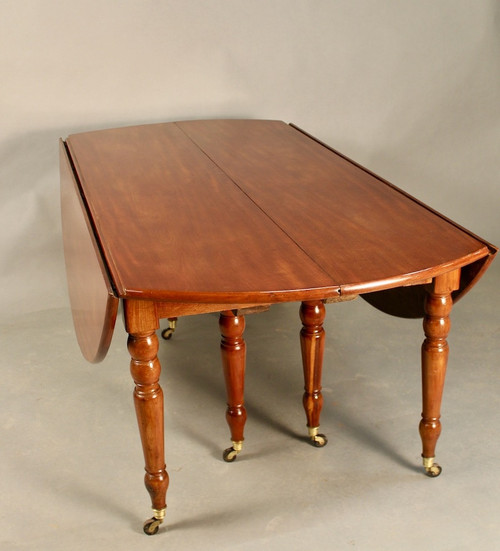 Jacob 8 Legs Solid Mahogany Banquet Table 4m70