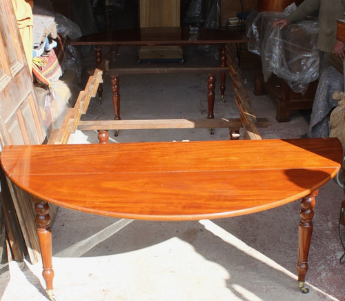 Jacob 8 Legs Solid Mahogany Banquet Table 4m70