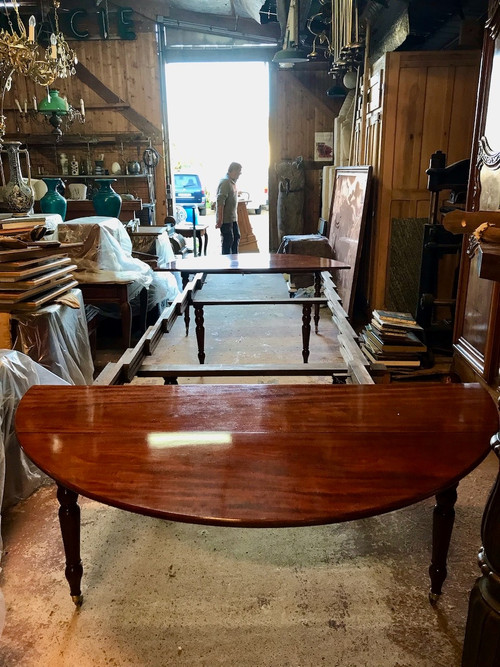 Jacob 8 Legs Solid Mahogany Banquet Table 4m70