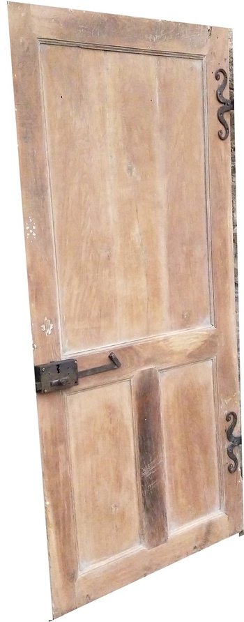 Antica Porta di Comunicazione In Rovere Epoca XVIII Porte In Legno