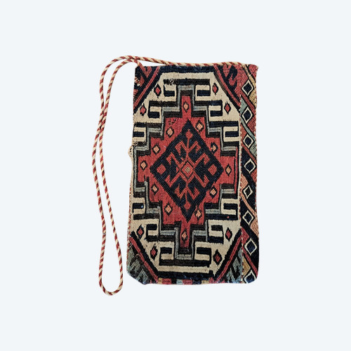 Middle East , Antique Kilim Pouch , Early XX°.