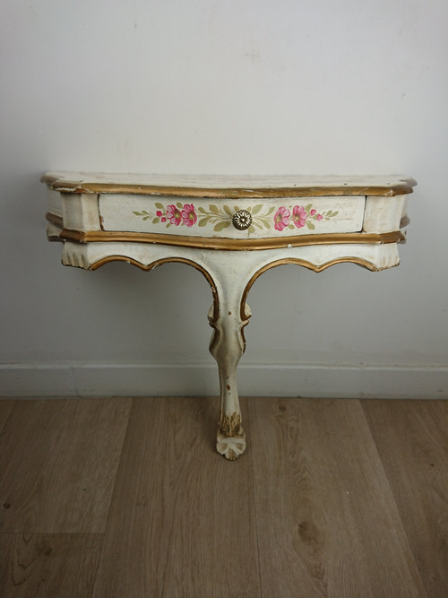 Venetian-style wall console