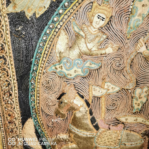 tapisserie Brodées Shwe Chi Doe Fin du XIXème siècle