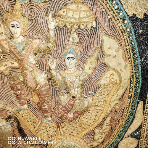 tapisserie Brodées Shwe Chi Doe Fin du XIXème siècle