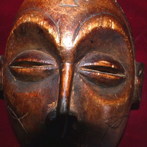 Masque Africain kongo début XXème