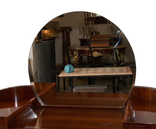 Dressing Table And Its Pouf Art Deco Period 