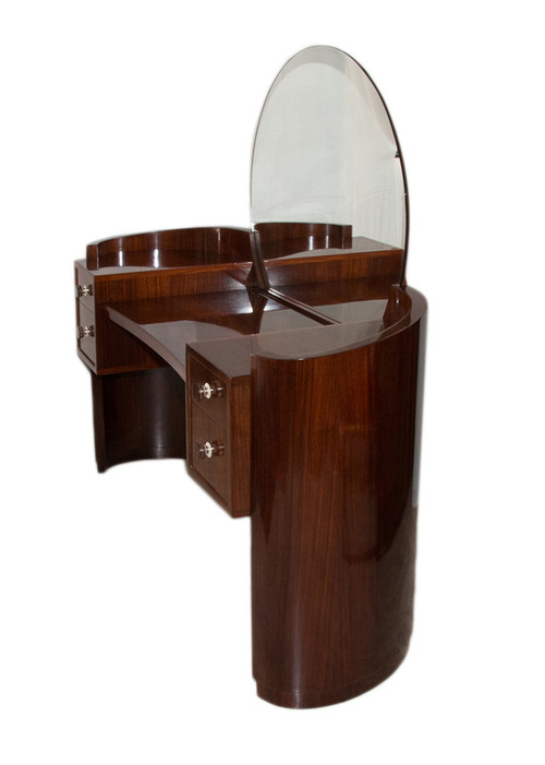 Dressing Table And Its Pouf Art Deco Period 