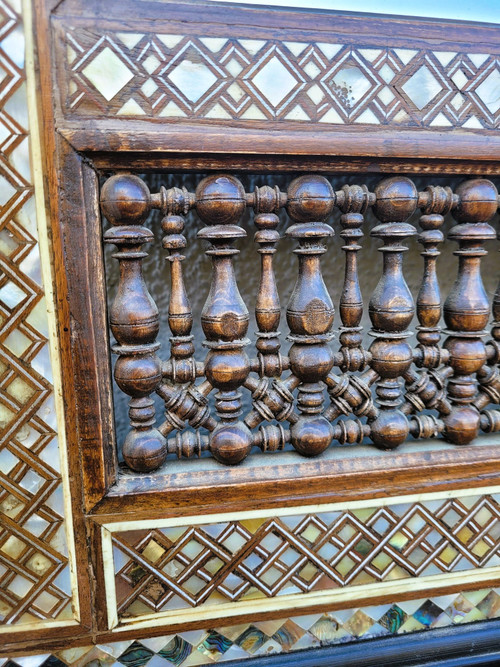 G Parvis, Console + Mirror, Madrassa School, 19th Century