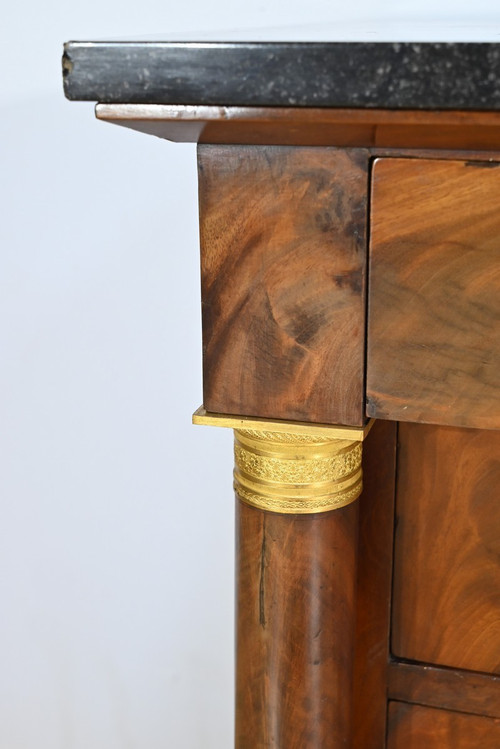 Mahogany chest of drawers, Empire period – Early 19th century