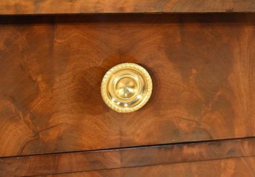 Mahogany chest of drawers, Empire period – Early 19th century