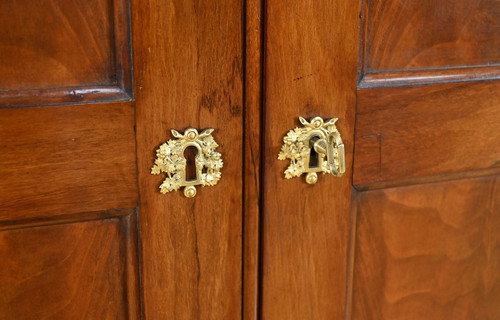 Small Mahogany Wardrobe, Louis XVI style – Late 19th century