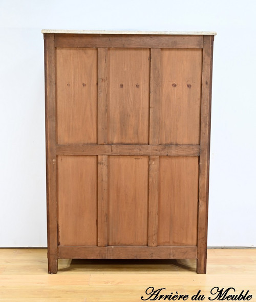 Small Mahogany Wardrobe, Louis XVI style – Late 19th century