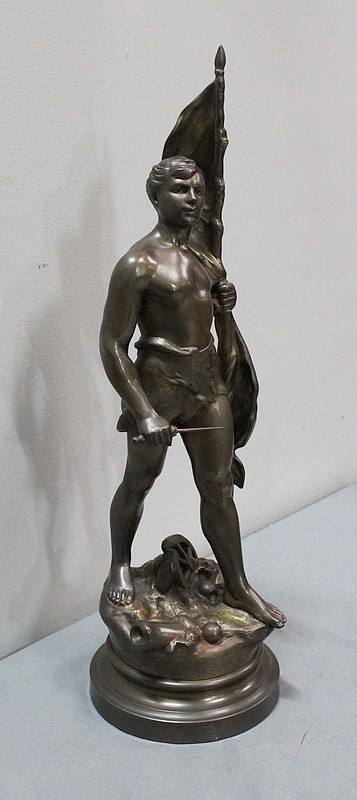 Bronze "Allegory of the Fatherland" - 19th century