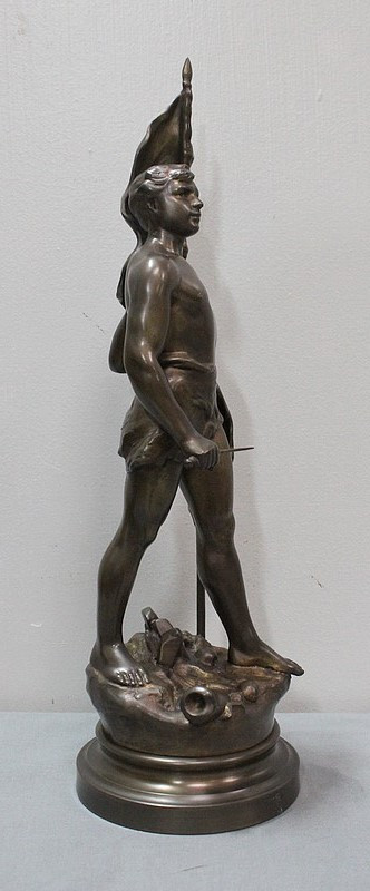 Bronze "Allegory of the Fatherland" - 19th century