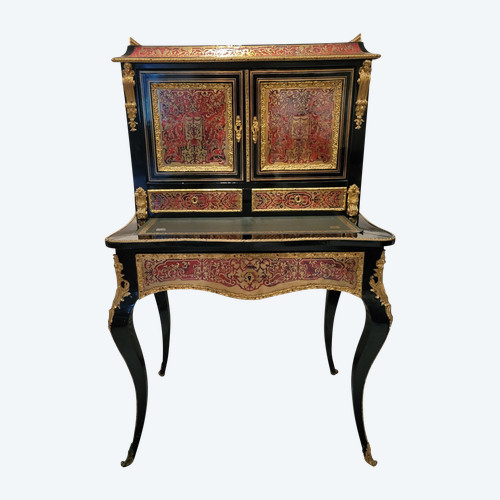 Stile palla da segretario in ottone e bronzo, Napoleone III