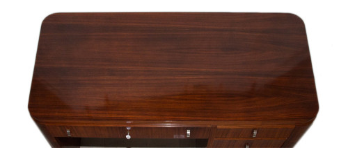 Rosewood Desk Art Deco Period Circa 1930