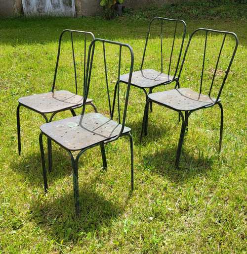 Set de 8 chaises de Jardin du Luxembourg